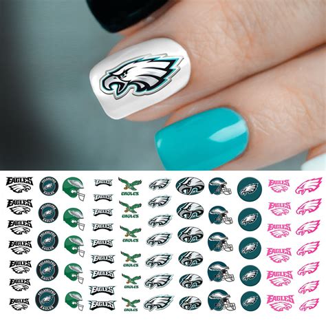 Ships from Germantown, WI. . Philadelphia eagles nail decals
